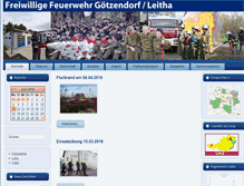 Tablet Screenshot of ff-goetzendorf-leitha.at